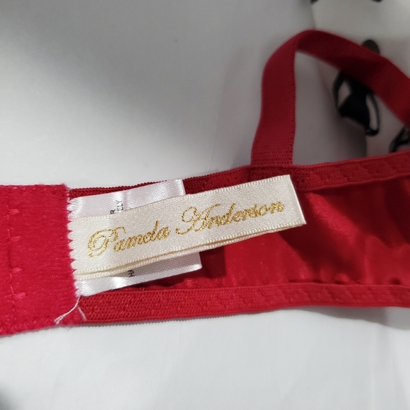 PAMELA ANDERSON BRA Super Rare Size L Awesome Rare Pattern - Picture 4 of 14